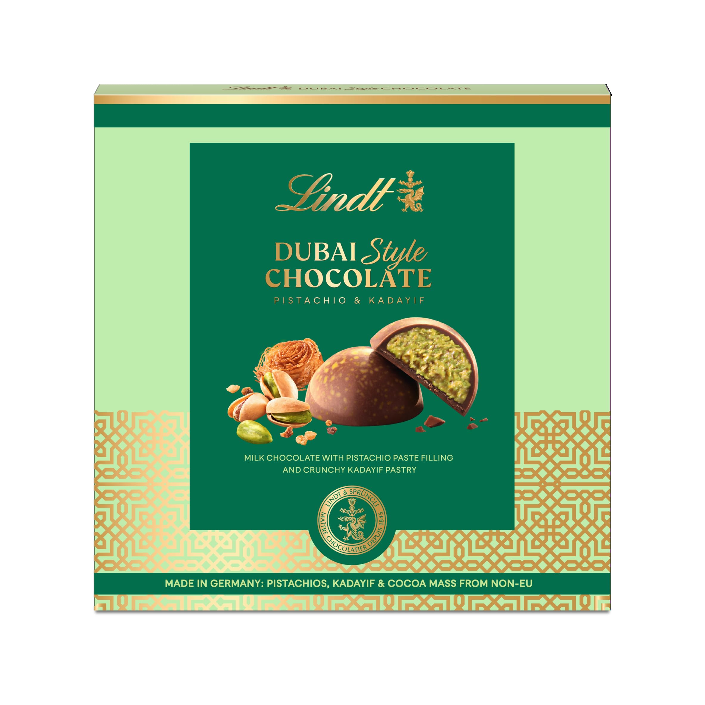 Lindt Dubai Style Milk Chocolate Pralines 90g