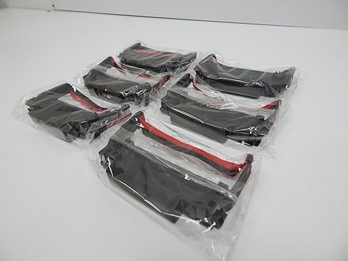 Miniatura 2 de LD Productos Compatible POS Cartucho de cinta de repuesto para Epson ERC-30BR (negro y rojo, paquete de 6) Compatible con Epson ERC-30 M119 M119B