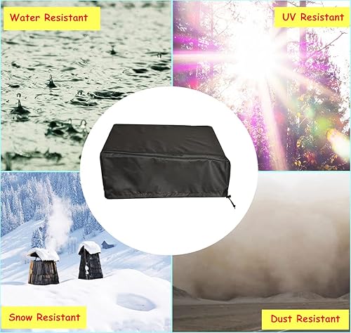 Miniatura 6 de Cubierta de parrilla impermeable resistente para Blackstone de 22 pulgadas sin capucha, comparado con la cubierta Blackstone 1724