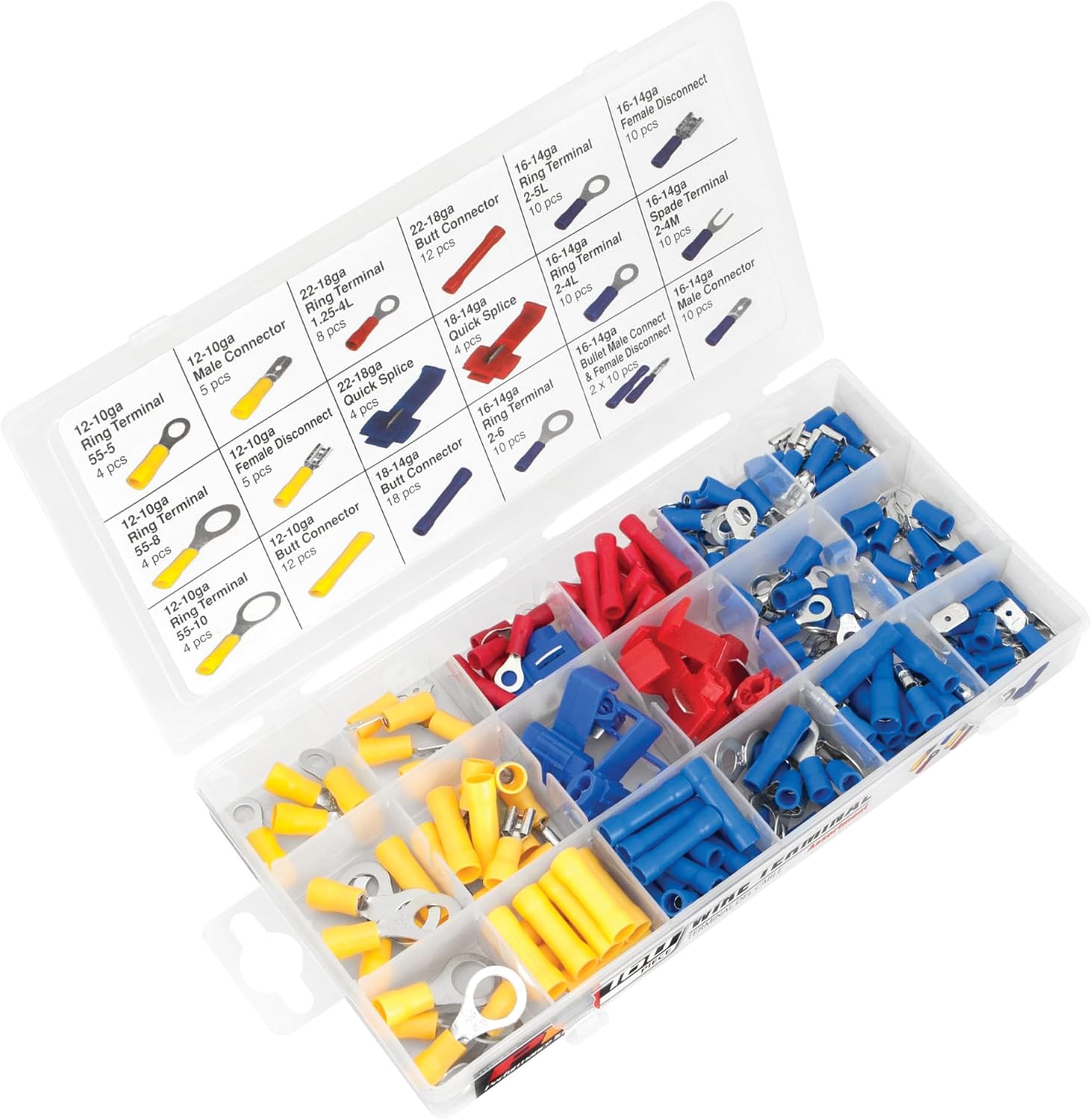 Performance Tool W5213 160 pc Wire Terminal Assortment