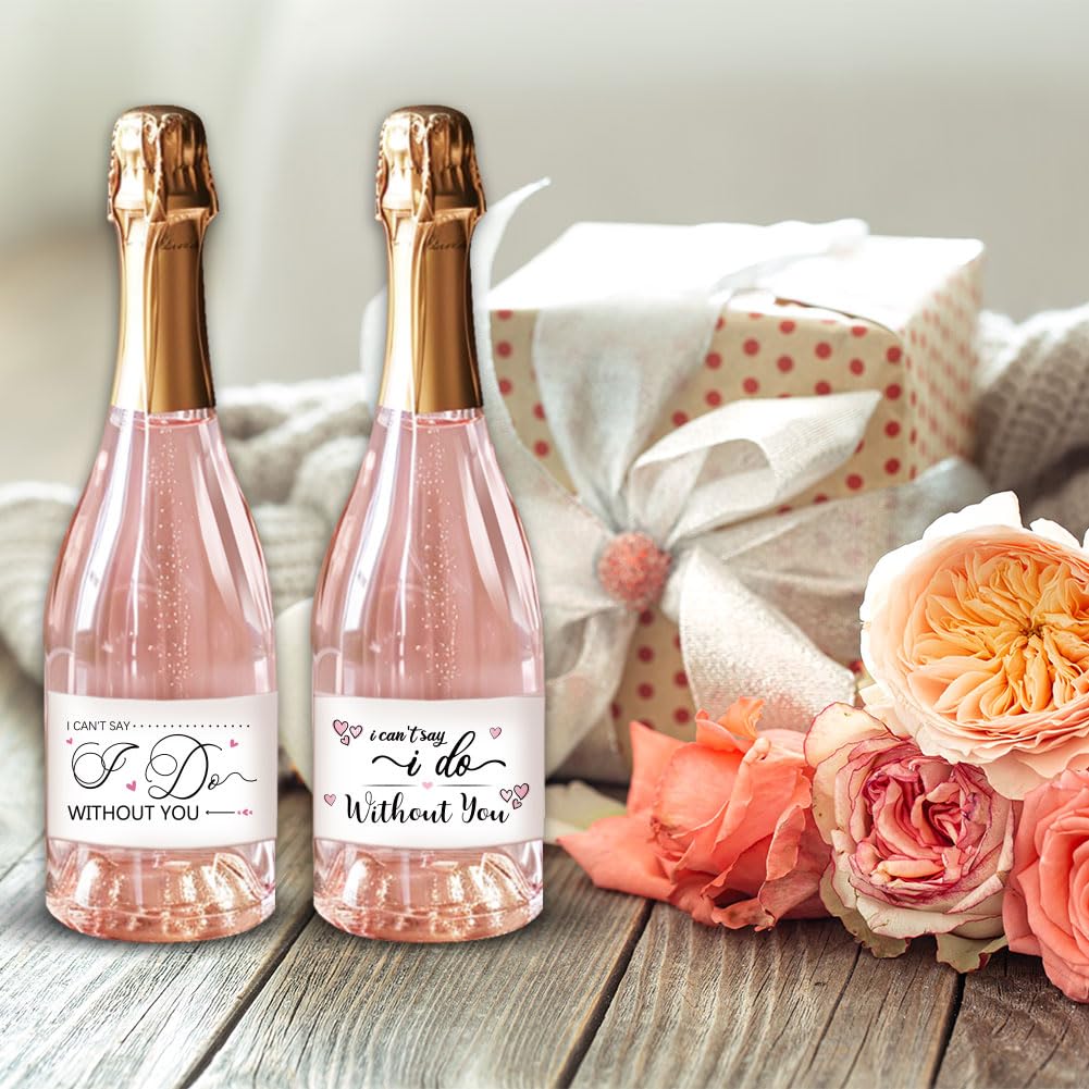 PH PandaHall 40 mini etiquetas para botellas de vino con texto inglés boda