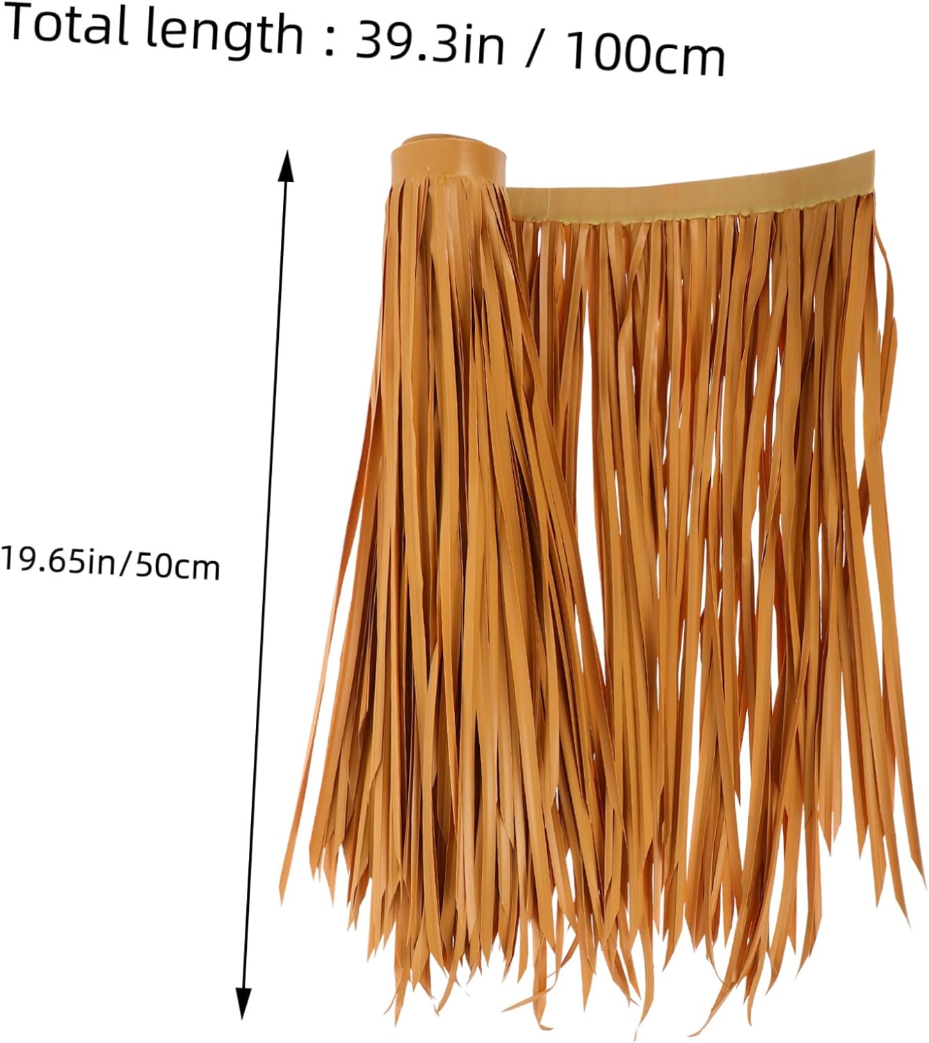Yardwe 10pcs DIY Landscaping Decor Simulated Thatch Panel Thick Straw Roofing Material