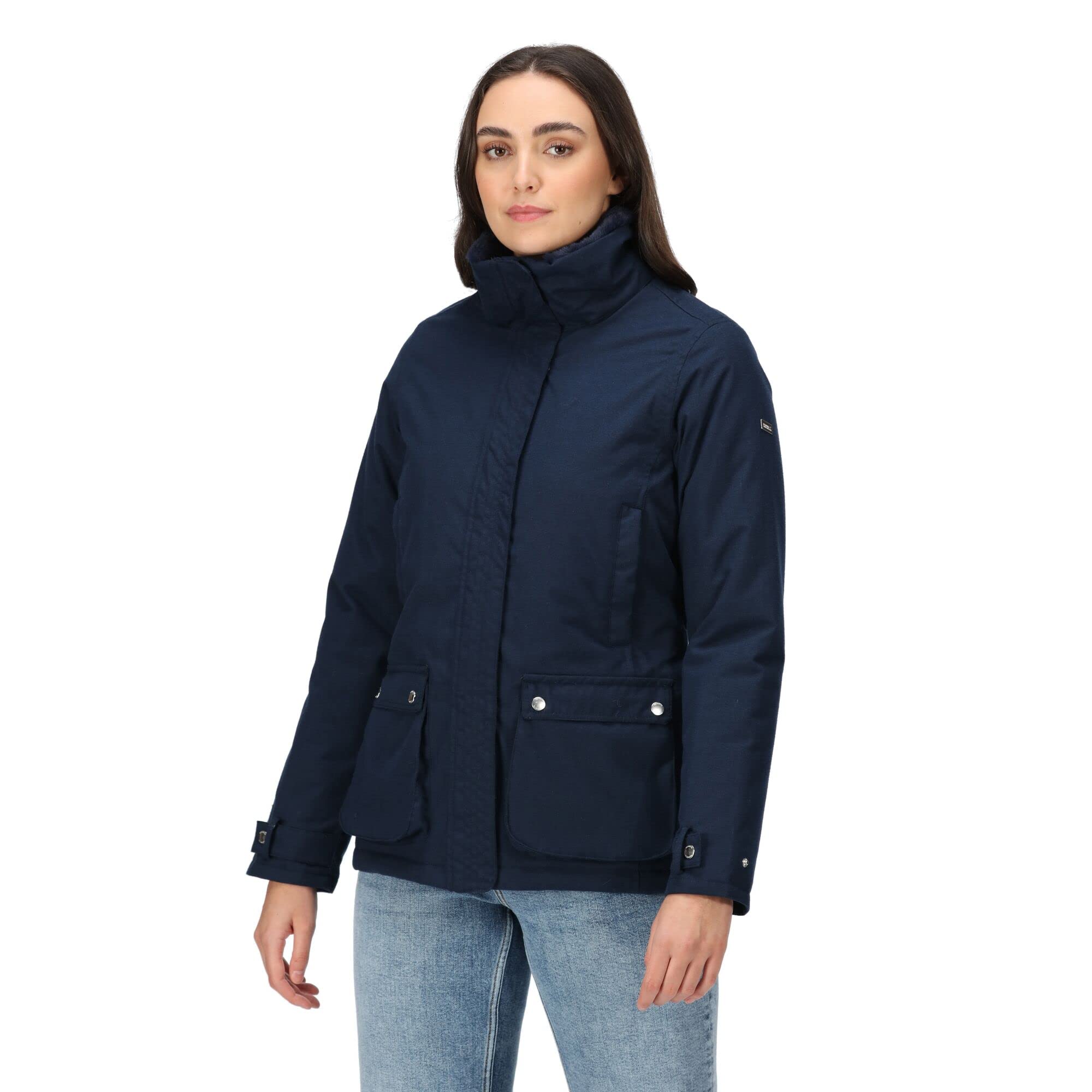 Regatta Womens Leighton Waterproof Jackets Navy XXL