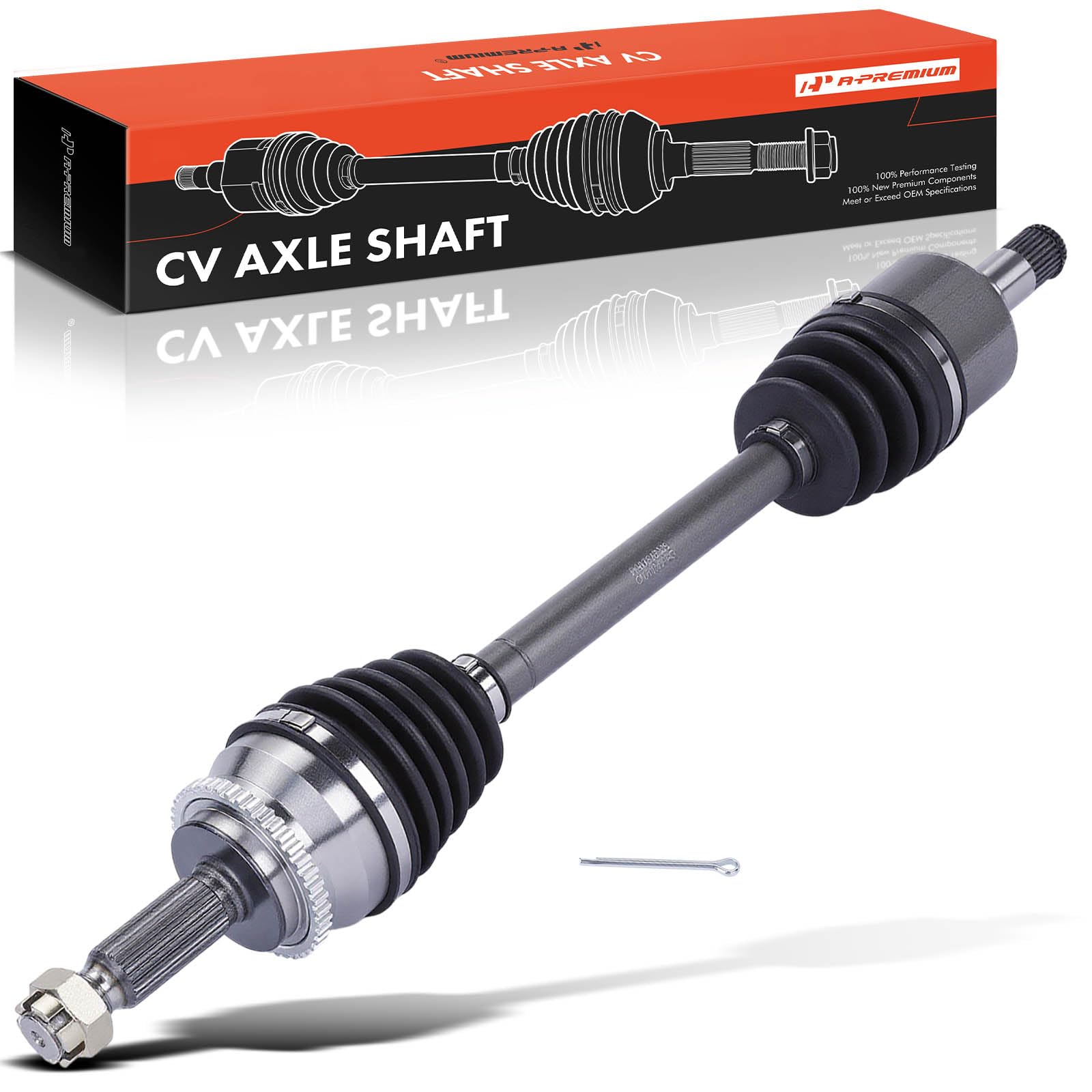 A-Premium CV Axle Shaft Assembly Compatible with Mitsubishi Eclipse 2006-2012 Galant 2006-2007 2009-2011 L4 2.4L, Front Left Driver Side, Replace# MR580361