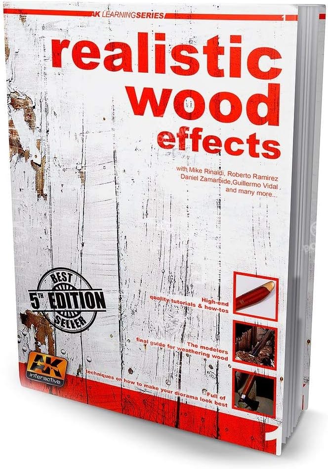 AK Interactive Learning Series Book - Realistic Wood Effects - AKBOOK259