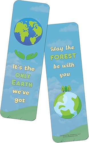 Miniatura 4 de Creanoso Marcadores Earth is Our Home (paquete de 30)  Marcadores de regalo premium para ratones de biblioteca  Rellenos de calcetines para niños,