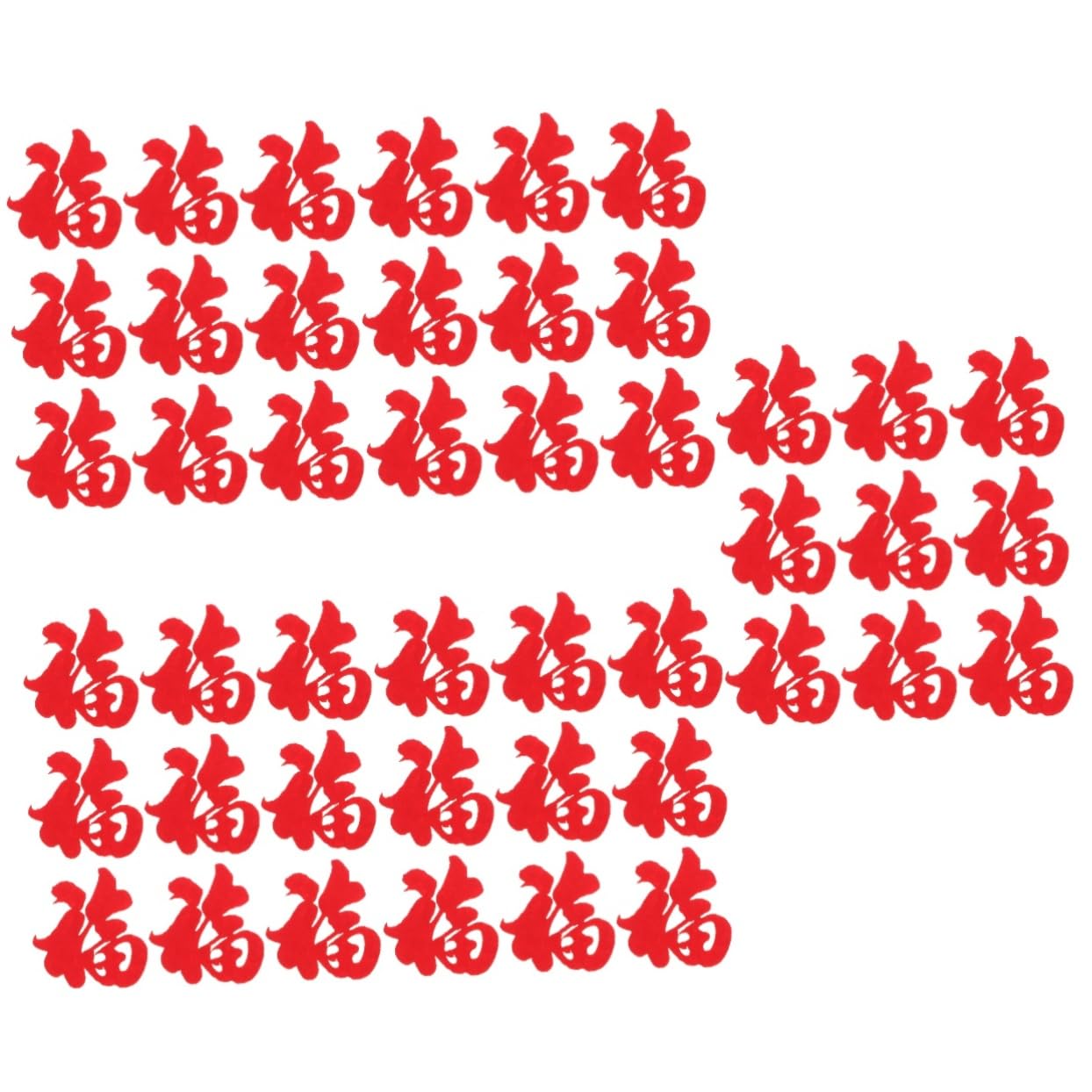 IMIKEYA 500 Stk Dekoration des neuen Jahres chinesische Streuung chinesische Dekorationen chinese new year chinesisch Hochzeitsdekorationen Popcorn-Dekorationen Party-