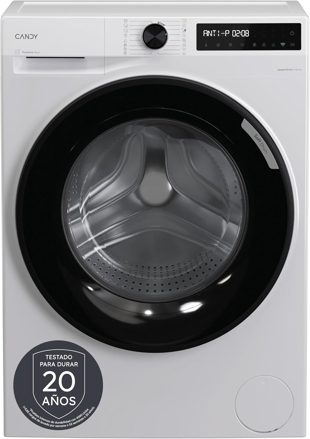 ഫ്രണ്ട് view of the Candy ProWash 500 washing machine