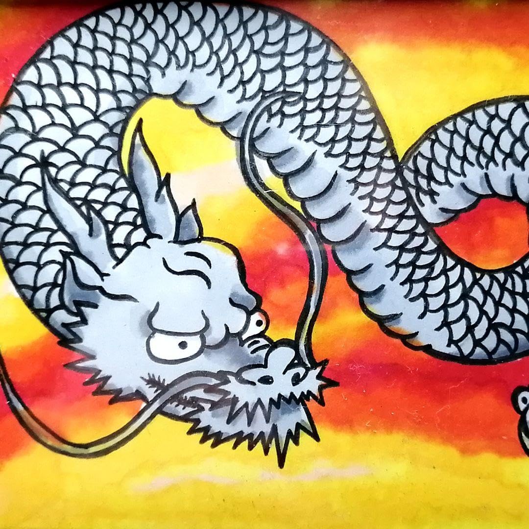 龍　絵画　イラスト　ドローイング 龍 絵画 イラスト ドローイング 【公式通販】