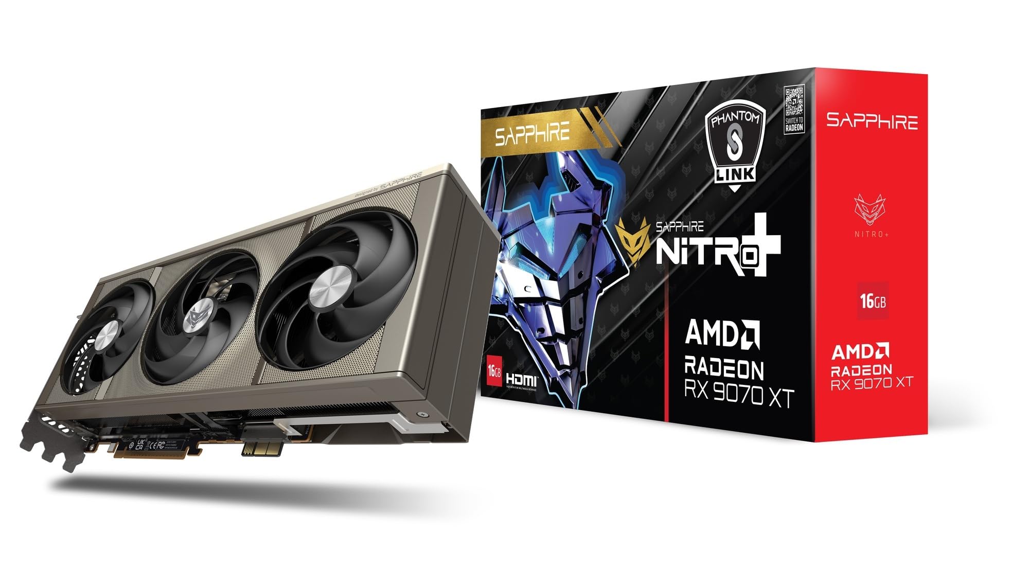 Amazon | SAPPHIRE NITRO+ Radeon RX 9070 XT GAMING OC 16GB