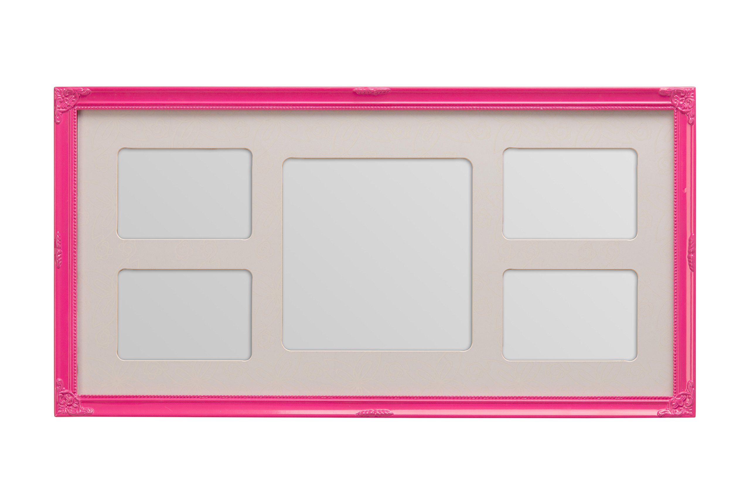 Maren Pink 5 Multi Photo Frame - Pink