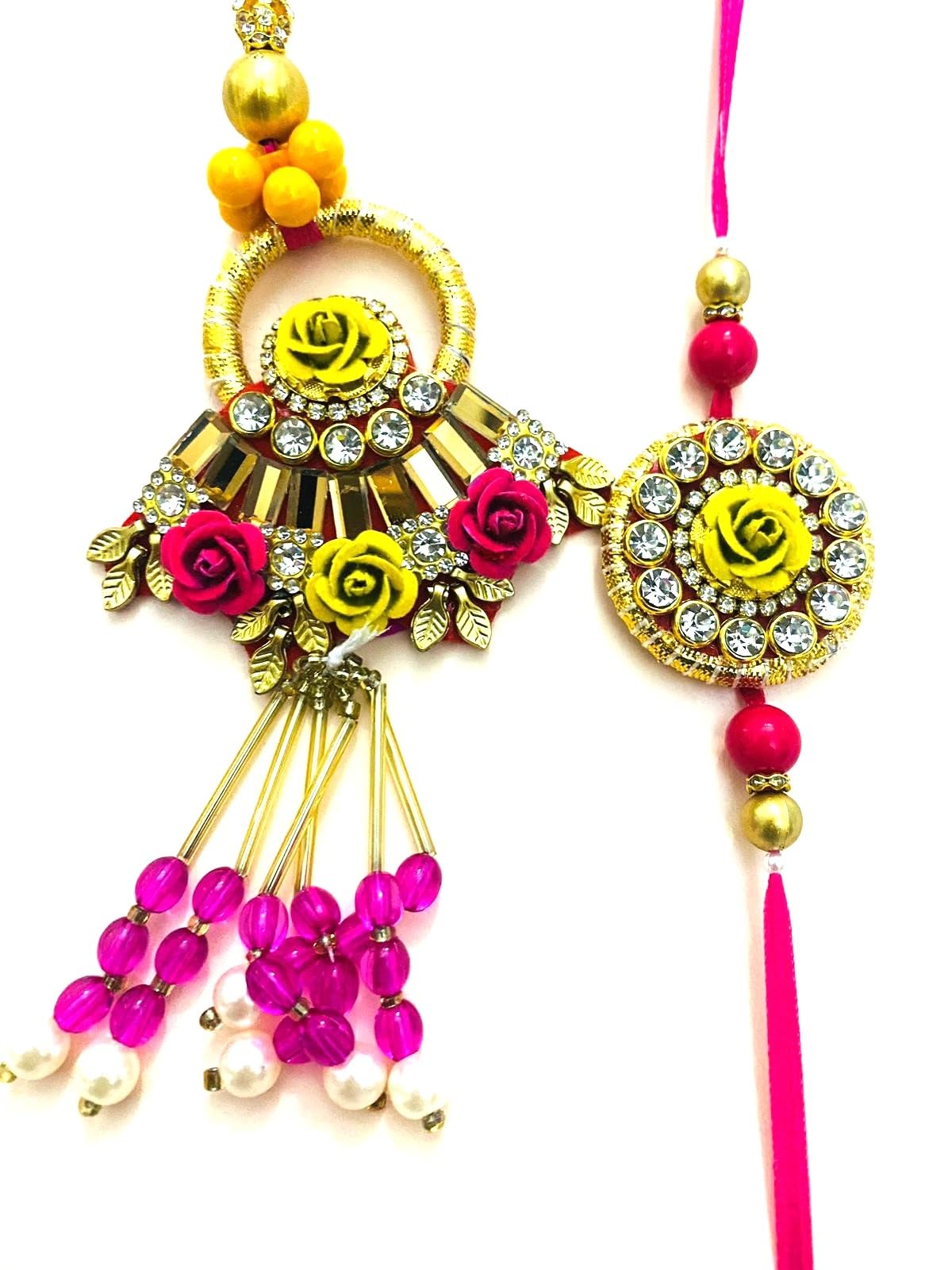 See full amazon price history chart for Priaan Creations Rakhi Set for Brother & Sister in Law | Bhaiya Bhabhi Rakhi Combo with Roli Chawal | Rakhi Gifts for Bhaiya Bhabhi(PACK OF ONE PAIR) (Design 7) For Unisex Adult Priaan Creations Rakhi Set for Brother & Sister in Law | Bhaiya Bhabhi Rakhi Combo with Roli Chawal | Rakhi Gifts for Bhaiya Bhabhi(PACK OF ONE PAIR) (Design 7) For Unisex Adult (B0CCJF32VY) Amazon Price History, Amazon Price Tracker