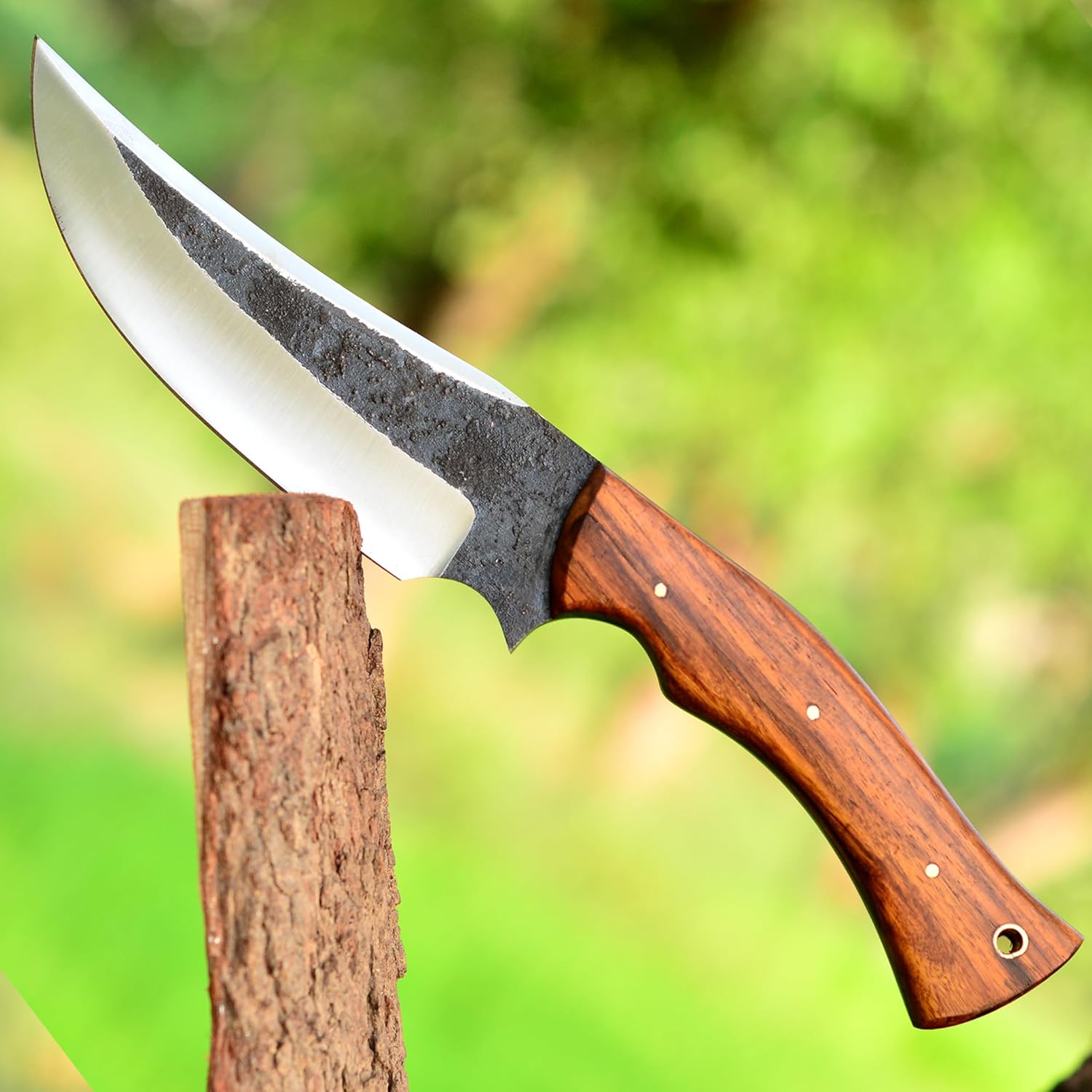 RISING CRAFTS High Carbon Steel Knife Handmade Hunting