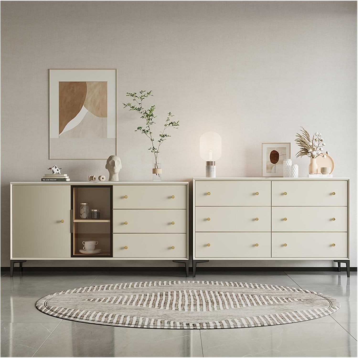 Sideboard Cabinet Sideboard Modern Minimalist Glass Storage Bucket Cabinet Restaurant Cupboard Tea Cabinet Kitchen Storage Cabinets Sideboard Cabinet with Drawers