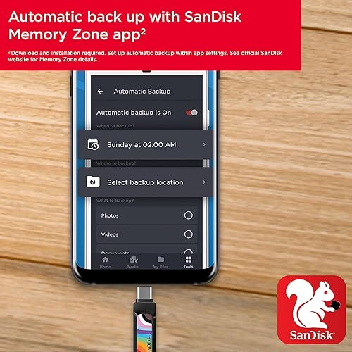 Miniatura 6 de SanDisk Ultra Dual Drive Go - Unidad flash USB tipo C de 128 GB orgullo arcoíris - SDDDC3-128G-GRNBW
