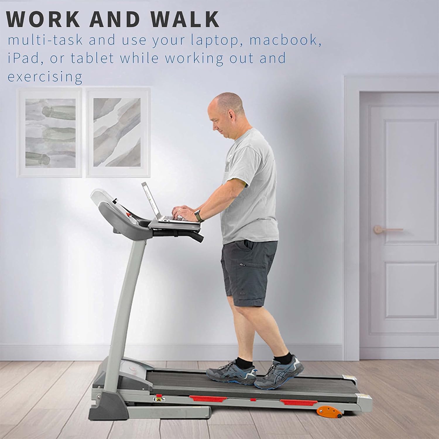 Uр Tо 60% оƒƒ VIVO Universal Treadmill Desk, Ergonomic Platform for Notebooks, Tablets, Laptops, and More, Workstation for Treadmill Handlebars up to 31 inches, Stand-TDML2 Lіmіtеd Dіѕсоunt VIVO Universal Treadmill Desk, Ergonomic Platform for Notebooks, Tablets, Laptops, and More, Workstation for Treadmill Handlebars up to 31 inches, Stand-TDML2