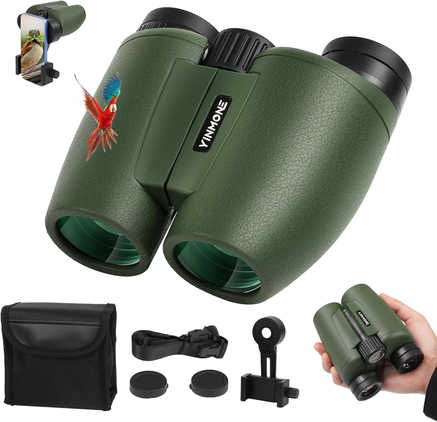 New HD Small 12X30 Binoculars for Adults