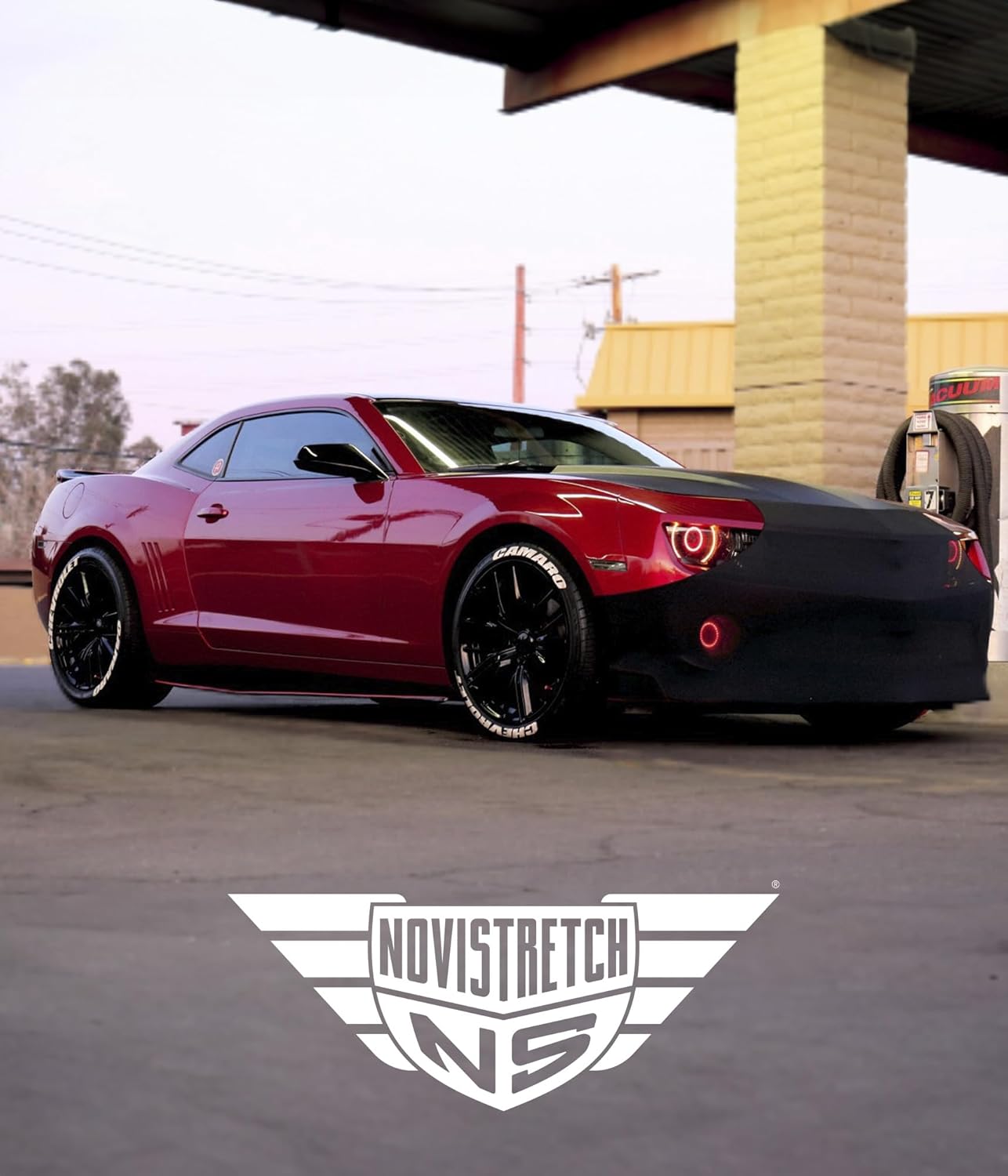 Camaro NoviStretch Front + Mirror Bra High Tech Stretch Mask Combo Fits: All 2016 and Newer 6th Gen Camaros