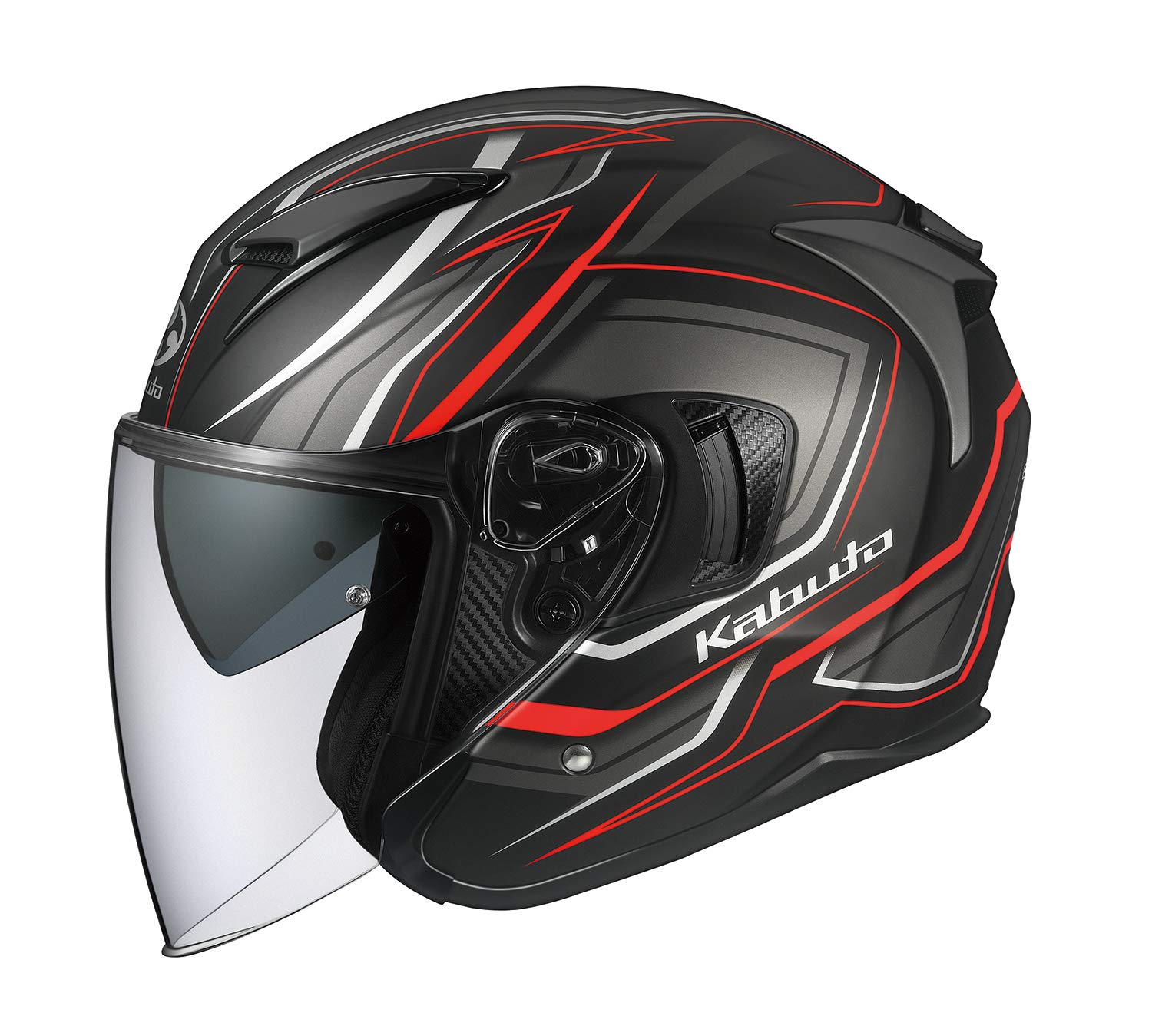 Kabuto EXCEED ジェットヘルメット マットブラック Lサイズ 