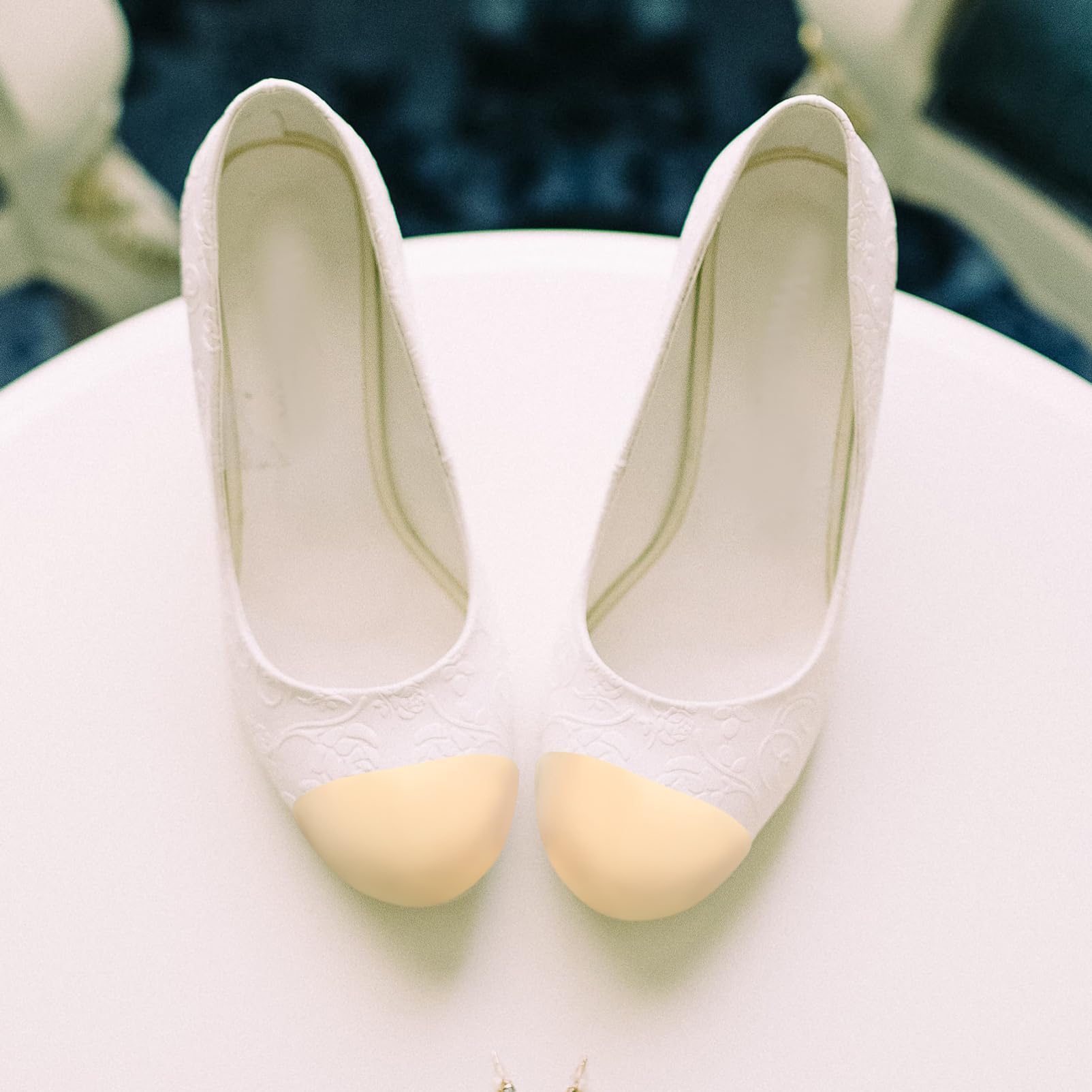 LIFKOME Tacones altos para proteger la cabeza. protector de zapatos de talón para zapatos de tacón alto de punta de bota punteras planchar