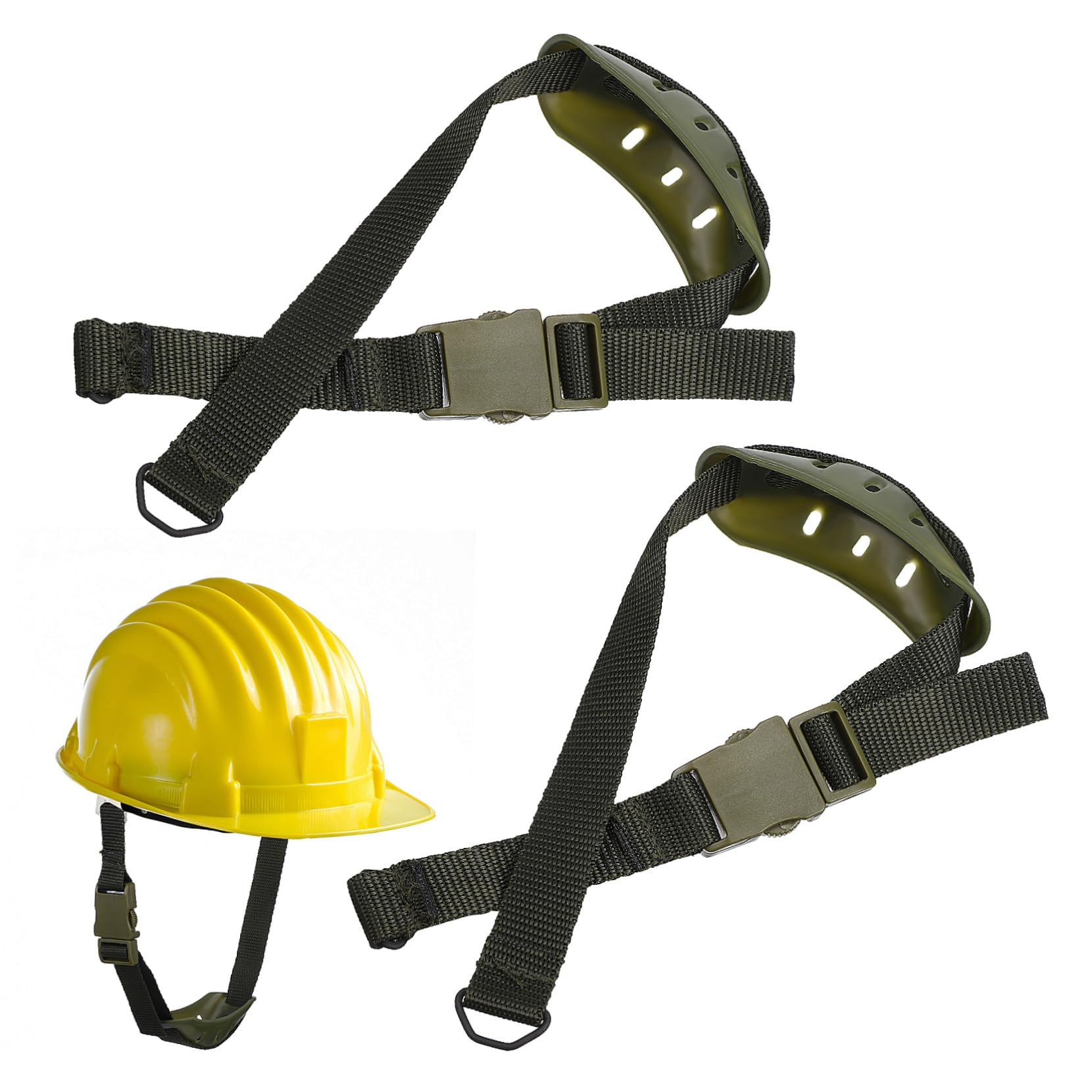 GALPADA Sweat-absorbent Helmet Chin Strap Hard Hat Chin Pad Strap Elastic Cup for Baseball Helmet