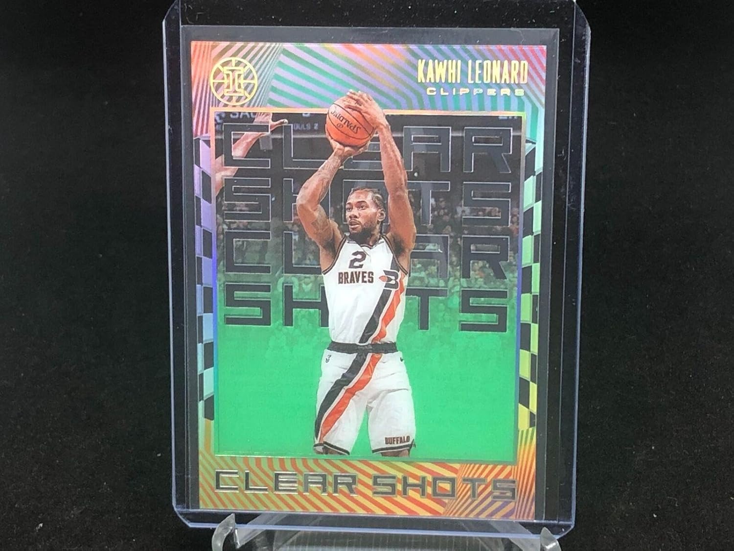 Kawhi Leonard 2019-20 Panini Illusions Clear Shots # 4 - Basketball Cards
