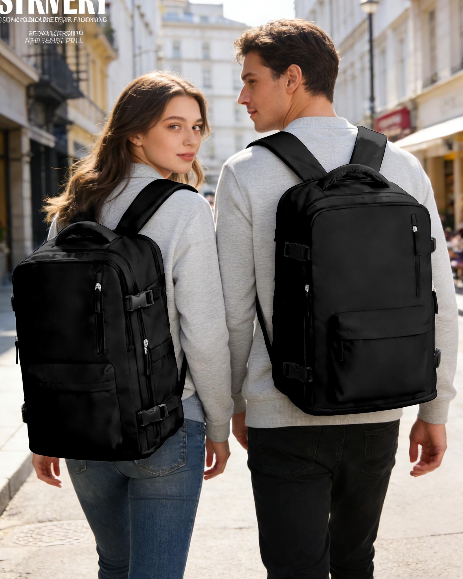 Borse da Cabina per Ryanair 40x20x25 Bagaglio a Mano Zaino Borsa Zaino da Viaggio, Zaino da trekking,da uomo, zaino casual per laptop da 14 pollici per scuola con porta di USB