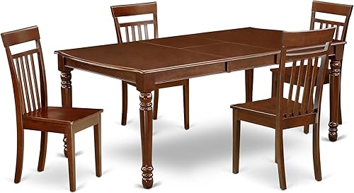 East West Furniture DOCA5-MAH-W, 5, caoba