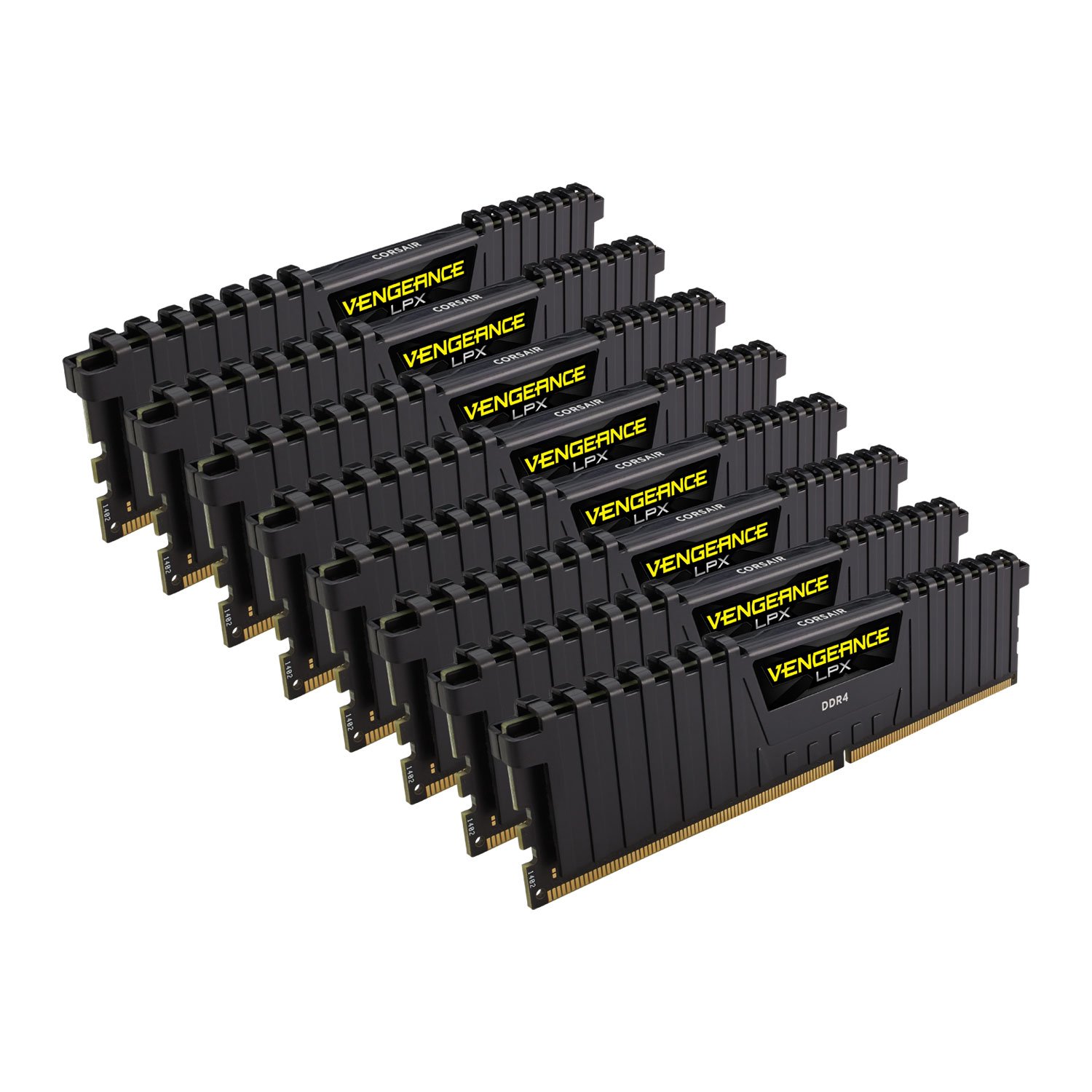 Corsair CMK16GX4M2A2133C13R Vengeance LPX 16 GB (2 x 8 GB) DDR4 2133 MHz C13 XMP 2.0 High Performance Desktop Memory Kit, Red — view 70