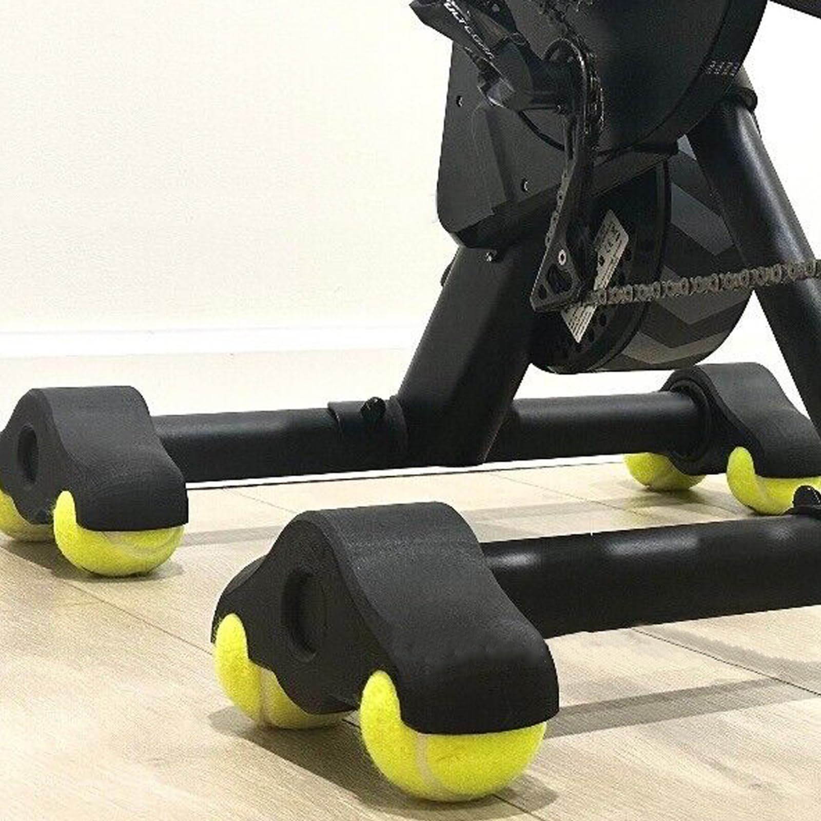 mioosho Bicycles Shocked Absorbing Pad Cycling Training Foot Pad Tennis Balls Foot Pad Suitable for Long Distances Cyclists