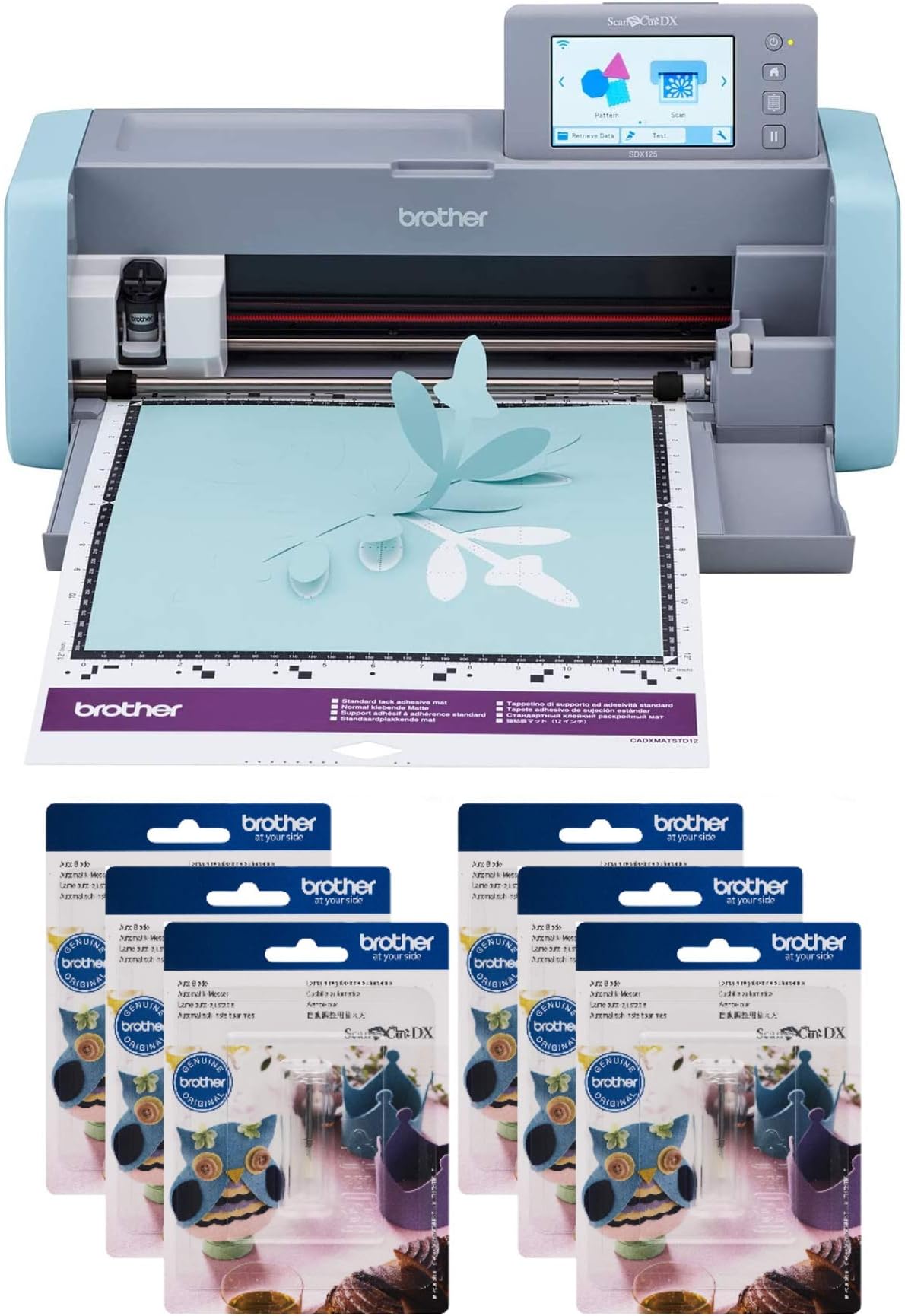 DIY Cutting Machine SDX125e, ScanNCut + Extra Blades