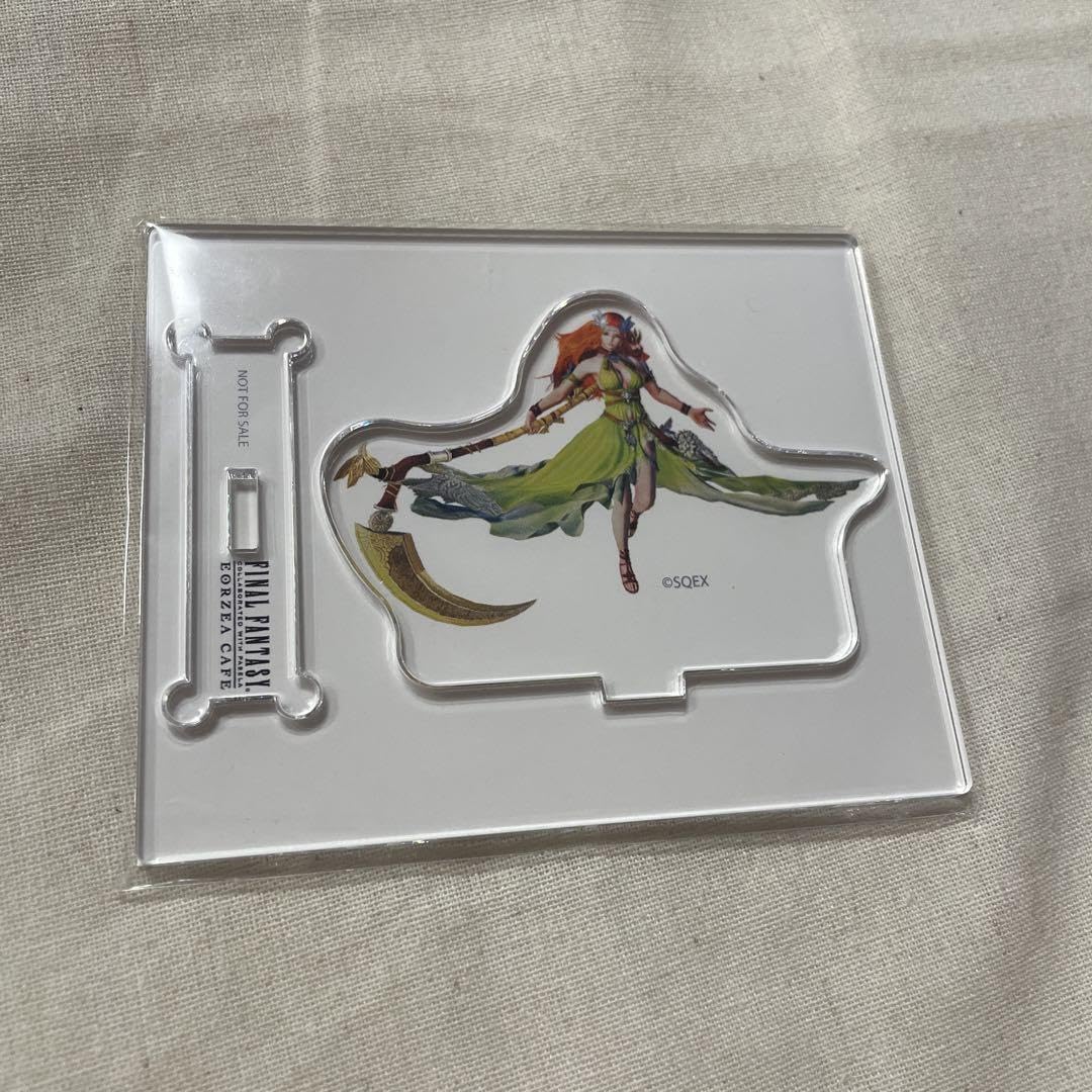 FF14 エオルゼアカフェ アクリルスタンドと引換券 FF14