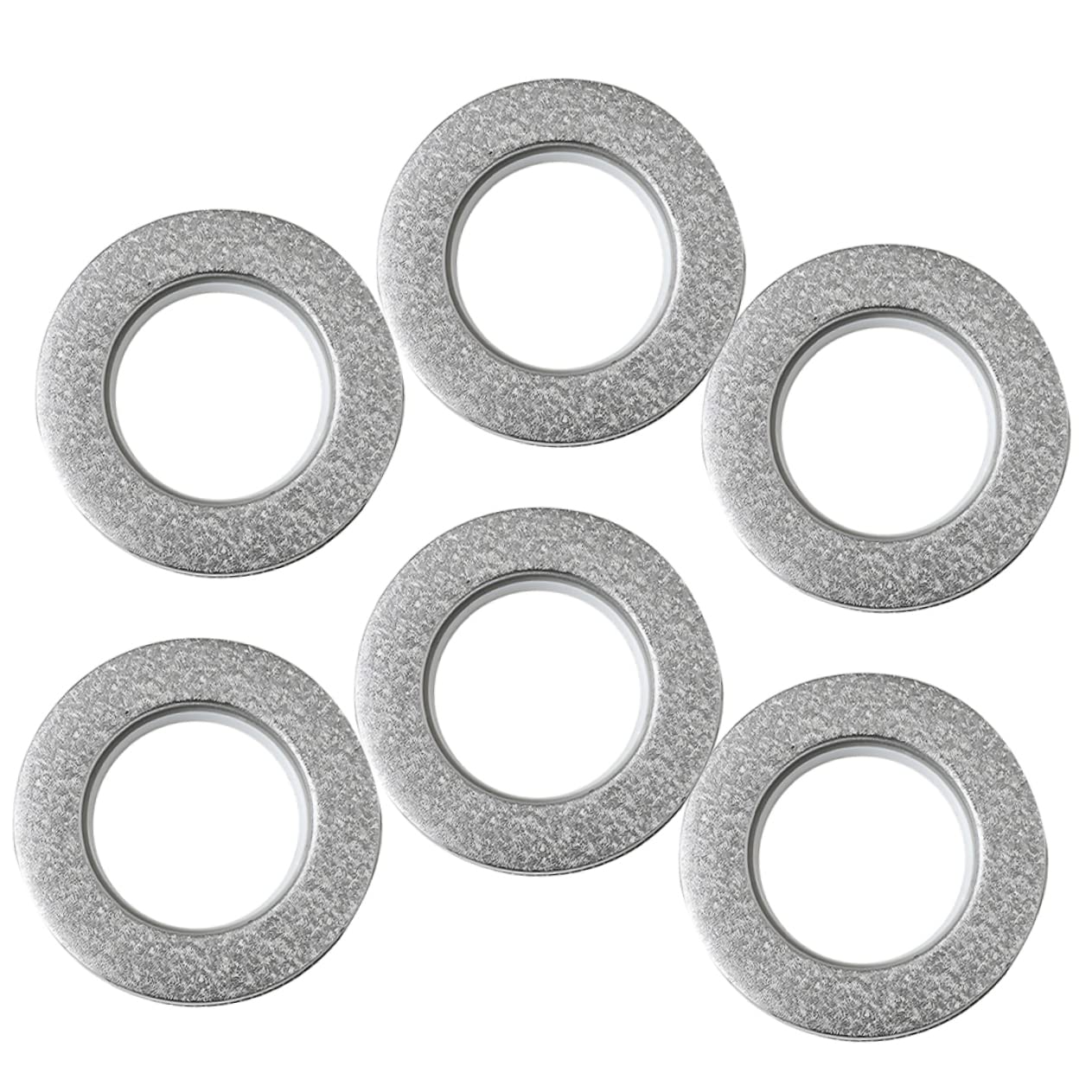 Cabilock 30stücke Gardinenringe Kunststoff Flexible Vorhangringe Mit Grommet- Für Fenstervorhänge Und -projekte Teiliges