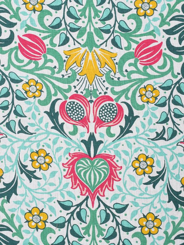 Image of Blanc 9 Isla Home & Kitchen Pure Cotton Printed 4 /6 Seater Table Runners|(33x182) cm
