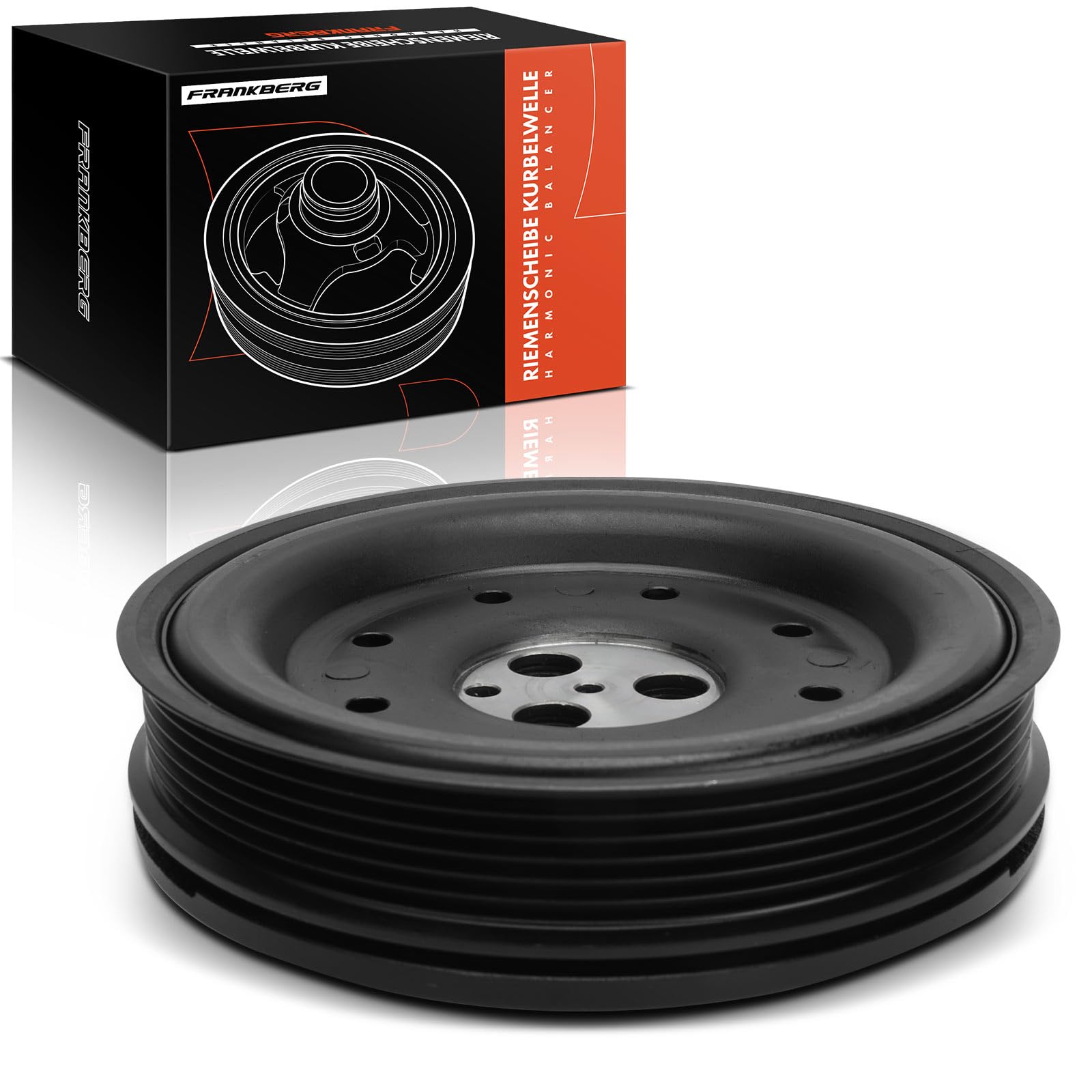 Frankberg Puleggia albero motore 1351731 | Compatibile con: Mondeo III Berlina B4Y, Mondeo III B5Y, Transit Box FA, X-Type Station Wagon X400