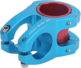 Gedourain 31.8/35mm Bike Stem, 35mm/1.4in EASY TO INSTALL Corrosion Resistant Mountain Bike Stem for Most Road Bikes for Tracked Bikes/Downhill Bikes