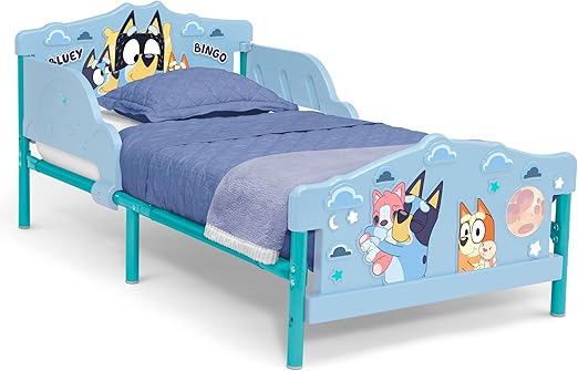 Delta Children - Cama infantil Bluey 3D, color azul