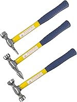 Vista 3 de TEXALAN® Juego de 7 piezas de Martillo y Dolly para Reparación de Parachoques de Carrocería, con Mango de Fibra de Vidrio y Estuche de Plástico, EE.