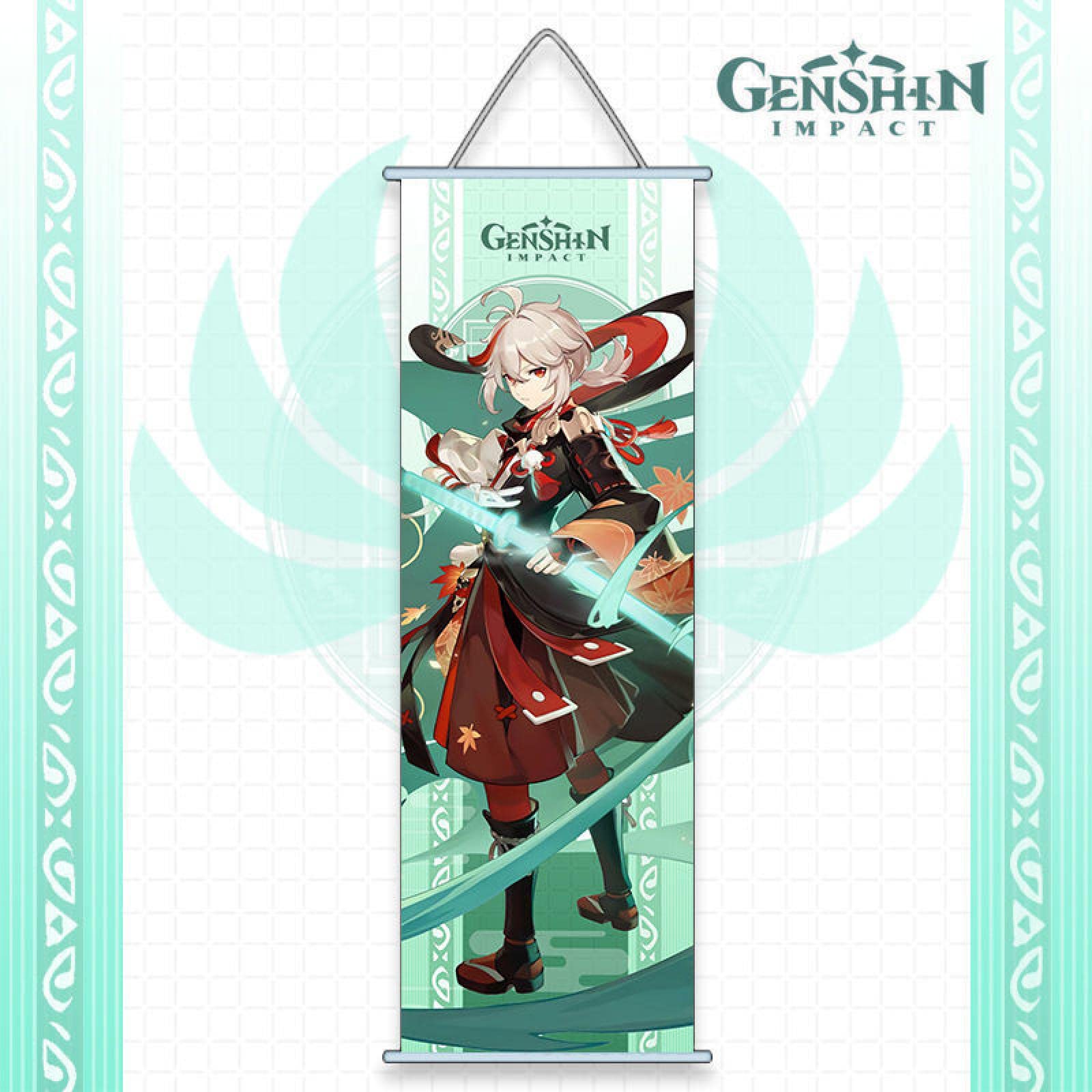 Buy Genshin Impact Kaedehara Kazuha Anime Wall Scrolls Hanger genshin
