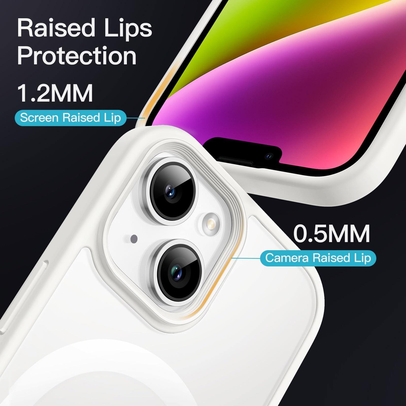 Amazon.com: JETech Magnetic Case for iPhone 14 Plus 6.7-Inch