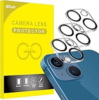 Vista 1 de JETech Camera Lens Protector for iPhone 13 6.1-Inch and iPhone 13 mini 5.4-Inch, 9H Tempered Glass, HD Clear, Anti-Scratch, Case Friendly, Does Not