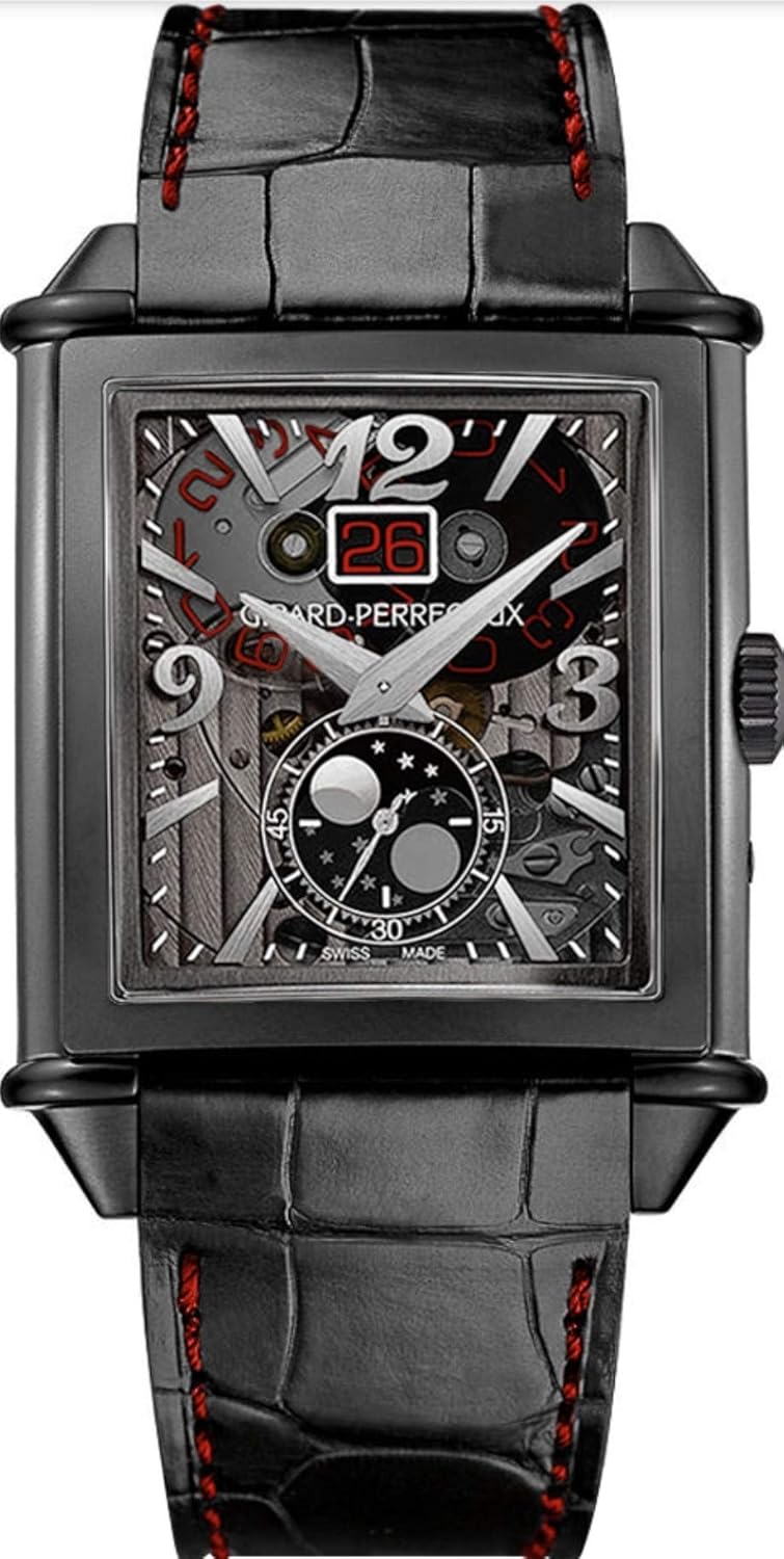 Girard Perregaux Black DLC Vintage 1945 XXL Moonphase Mens