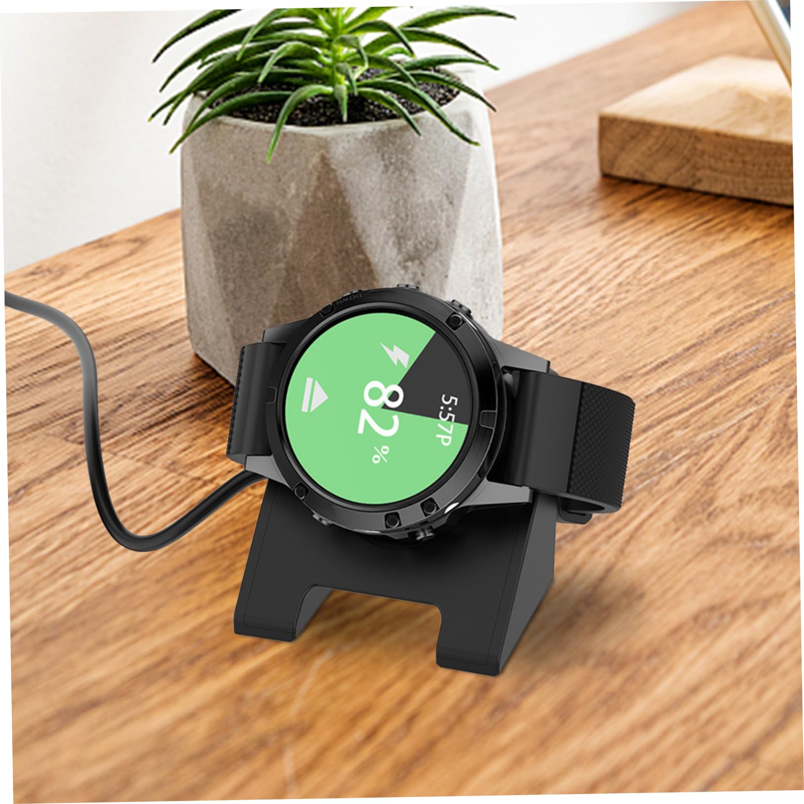 Housoutil Lot De 5 Chargeurs De Montre De Sport 5/5s/245 Station De Charge Anti-surtension pour Montre Connectée Station De Charge Rapide en Matériau