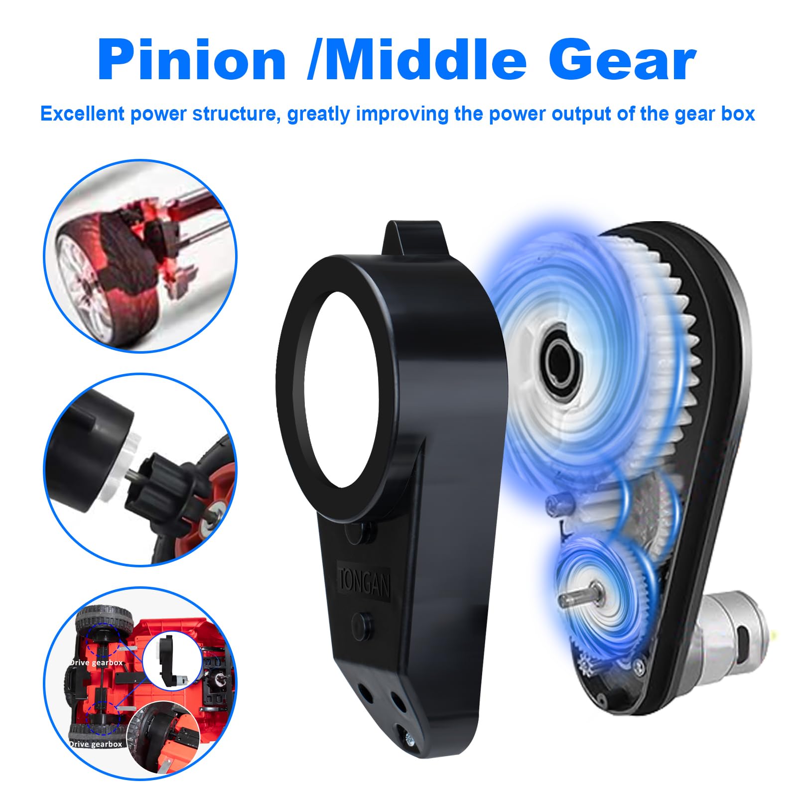 Plastic Gear Set, Timing Belt, Pulleys, Set, Gear Set for Cars (80 Kids