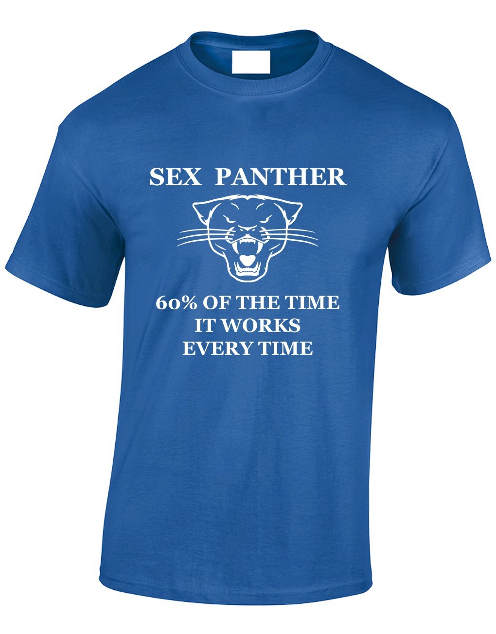 Crown Designs Men's Royal Sex Panther Funny Cool For & Teenagers T-Shirts Tops - /Large
