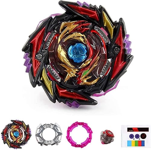 Miniatura 11 de Metal Fusion Games Blade Toy Set Sparking Launcher Grip Bey Battling Top Burst Booster B-122 Starter Geist Fafnir.8'.Ab Left Right Launcher