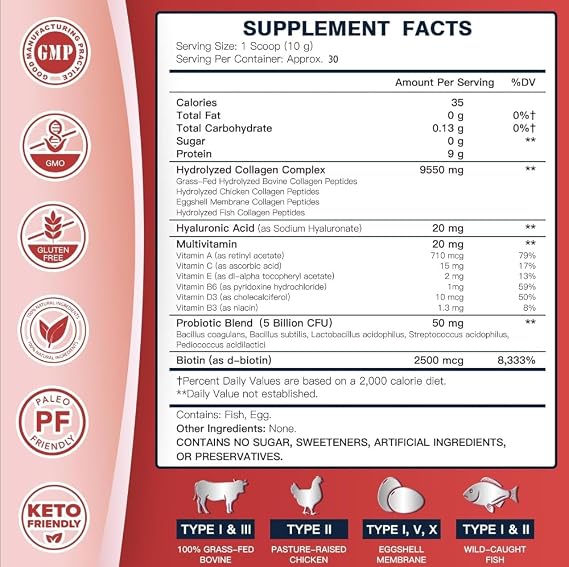 Collagen-Peptides-Powder - 30 Servings