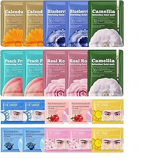 Paquete de 20 mascarillas faciales para el cu...