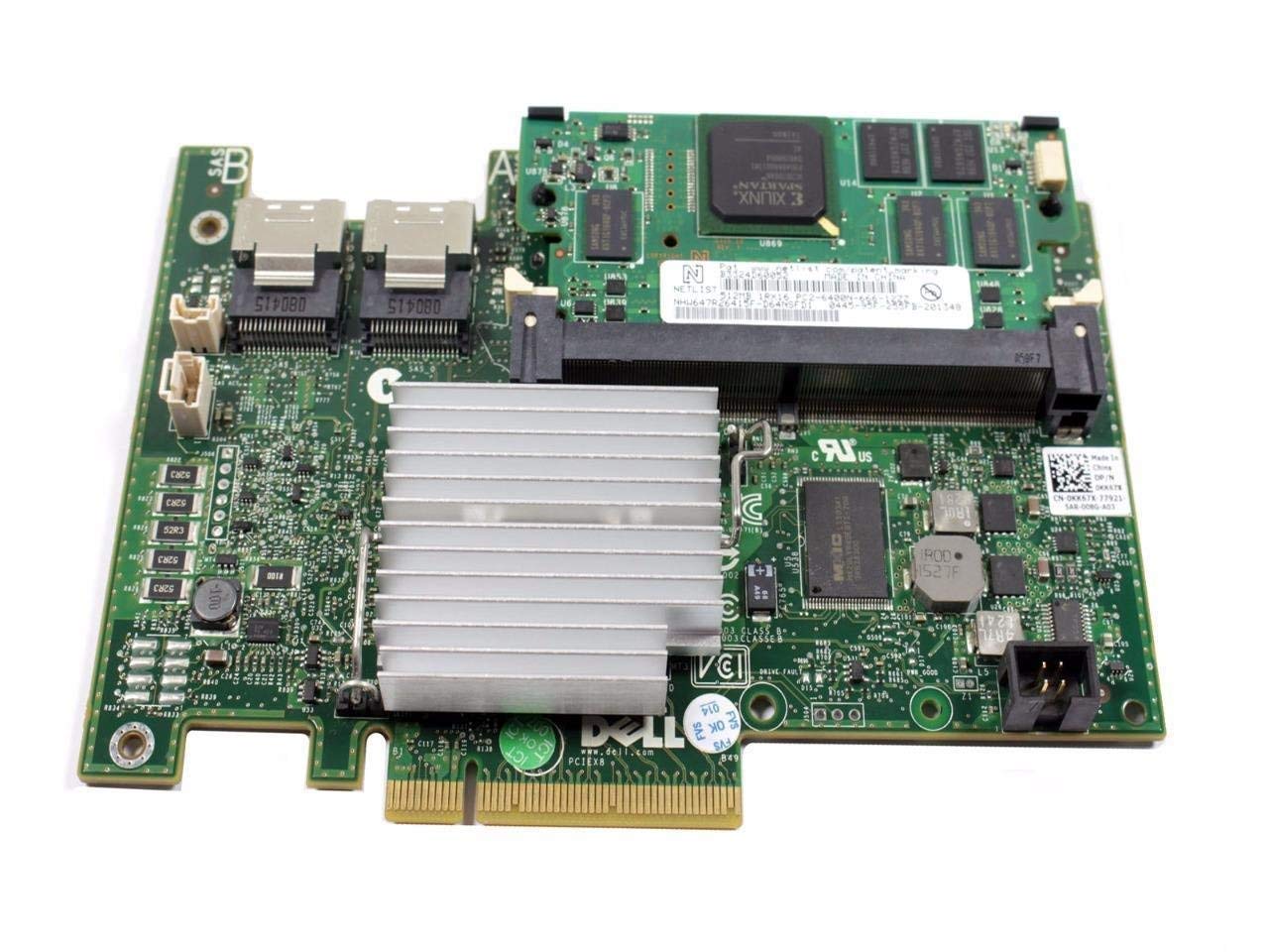 Dell PERC H700 2 Internal Mini SAS Connectors PCI Express Raid Controller Card KK67X R374M CNXVV H700i 0KK67X CN-0KK67X (Certified Refurbished)