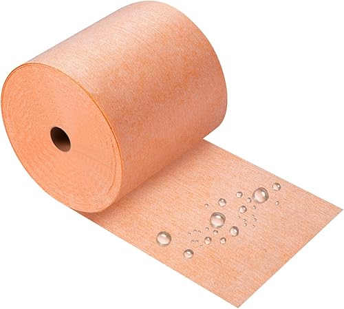 Vista 10 de Boshen Membrana impermeable de 3.28 pies x 98.42 pies, membrana de ducha de 20 mils de grosor, membrana impermeabilizante, tela de polietileno